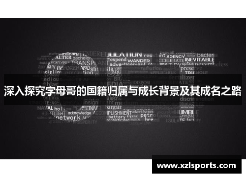 深入探究字母哥的国籍归属与成长背景及其成名之路